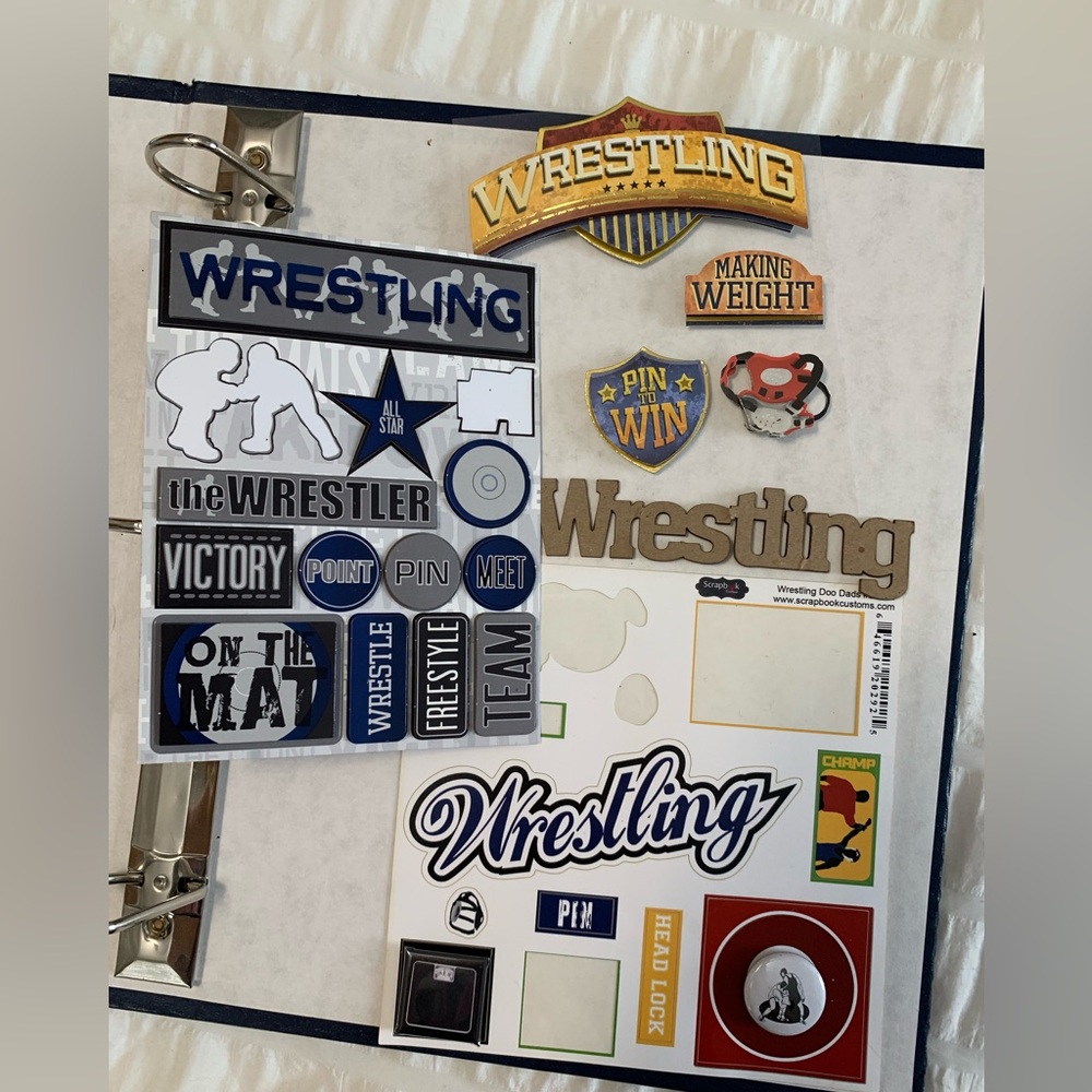 Wrestling and Track Sticker Collection - Picture 7 of 12